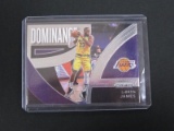 2021-22 PANINI PRIZM LEBRON JAMES DOMINANCE