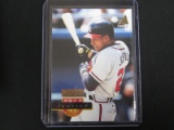 1994 PINNACLE DAVID JUSTICE ARTISTS PROOF