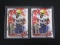 2 CARD ROOKIE LOT JJ MCCARTHY 1ST BOWMAN