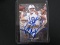 PEYTON MANNING SIGNED TRADING CARD WITH COA