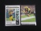 2 CARD ROOKIE CHRISTIAN WATSON PACKERS