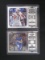 2 CARD ROOKIE LOT WILL LEVIS KENTUCKY