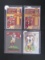 4 CARD ROOKIE LOT TREY LANCE BASE/INSERT 49ERS