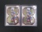 2 CARD ROOKIE LOT KHALIL HERBERT BEARS