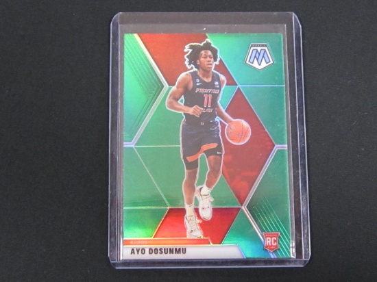 2021 CHRONICLES MOSAIC AYO DOSUNMU RC GREEN PRIZM