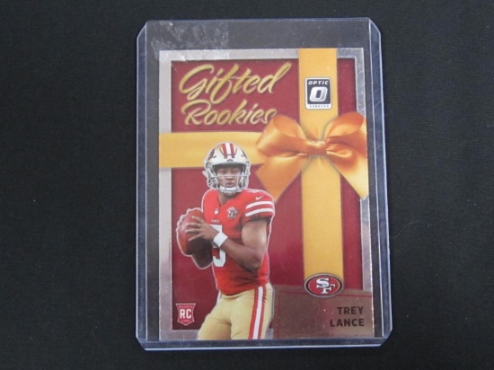 2021 DONRUSS OPTIC TREY LANCE GIFTED ROOKIES 49ERS