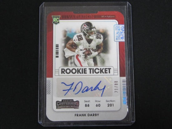 2021 CONTENDERS FRANK DARBY AUTO ROOKIE TICKET SP