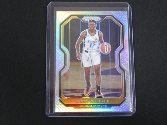 2021 WNBA PRIZM ERICA WHEELER SILVER PRIZM