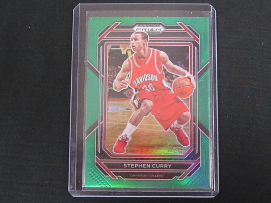 2023 PRIZM DRAFT PICKS STEPHEN CURRY GREEN PRIZM