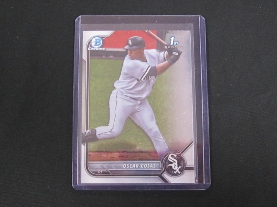 2022 BOWMAN CHROME PROSPECT OSCAR OLAS 1ST