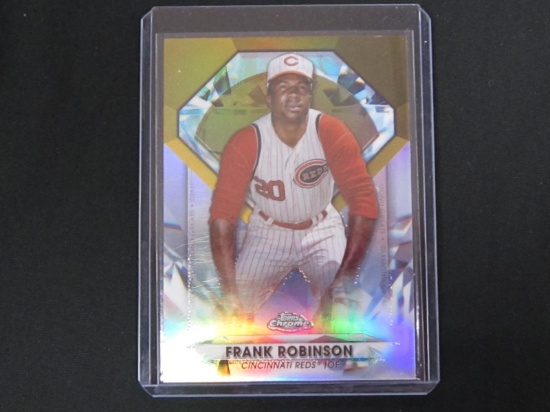 2022 TOPPS CHROME FRANK ROBINSON DIAMOND GREATS