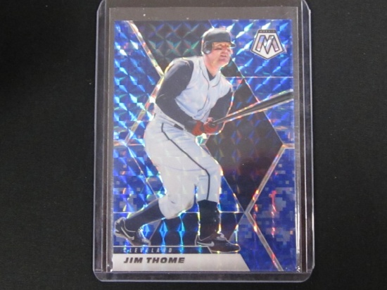 2021 MOSAIC JIM THOME BLUE CAMO PRIZM CLEVELAND