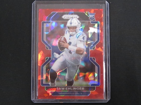 2021 PANINI PRIZM SAM EHLINGER RC RED ICE PRIZM COLTS