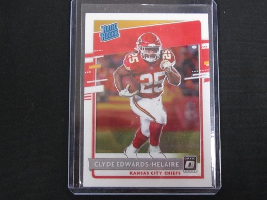 2020 DONRUSS OPTIC CLYDE EDWARDS HELAIRE RC CHIEFS