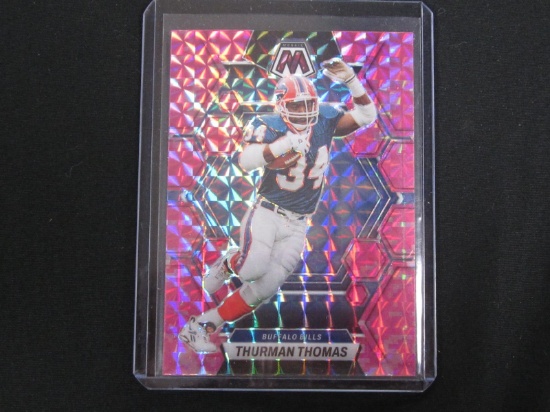 2023 MOSAIC THURMAN THOMAS PINK CAMO PRIZM BILLS