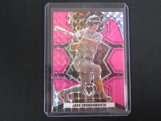 2022 MOSAIC JAKE CRONENWORTH 10/10 PINK PRIZM