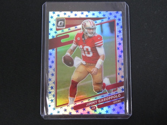 2021 DONRUSS OPTIC JIMMY GAROPPOLO BLUE STAR PRIZM