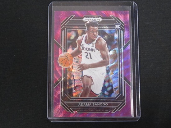 2023 PRIZM DRAFT PICKS ADAMA SANOGA RC PURPLE WAVE