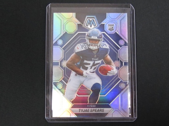 2023 MOSAIC TYJAE SPEARS RC SILVER PRIZM TITANS
