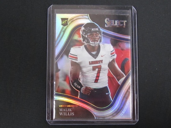 2022 SELECT FIELD LEVEL MALIK WILLIS RC SILVER PRIZM