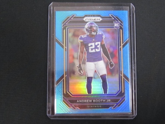 2022 PANINI PRIZM ANDREW BOOTH RC LIGHT BLUE PRIZM