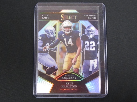 2022 SELECT DRAFT PICKS KYLE HAMILTON RC SILVER PRIZM