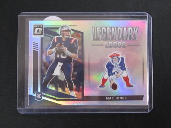 2021 DONRUSS OPTIC MAC JONES RC LEGENDARY LOGOS