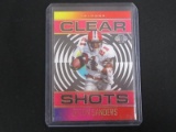 2021 ILLUSIONS DEION SANDERS CLEAR SHOTS SP /399 PINK