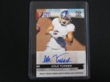 2022 PRO SET COLE TURNER RC AUTO CARD