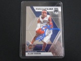 ALLEN IVERSON SIGNED TRADING CARD WITH FSG COA