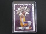 2020-21 DONRUSS OPTIC LEBRON JAMES MY HOUSE LAKERS