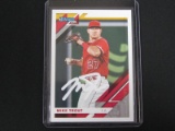 MIKE TROUT SIGNED TRADING CARD WITH PRO CERT COA