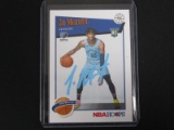 JA MORANT SIGNED ROOKIE CARD WITH PRO CERT COA