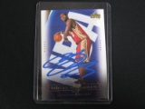 LEBRON JAMES SIGNED ROOKIE CARD WITH PRO CERT COA