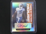 2021 LEAF VALIANT JAVONTE WILLIAMS RC AUTO SSP /35