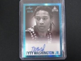 2022 LEAF MEMORIES TYTY WASHINGTON RC AUTO SP /99