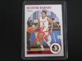 SCOTTIE BARNES SIGNED ROOKIE CARD WITH FSG COA