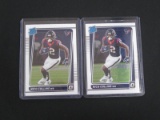 2 CARD ROOKIE LOT NICO COLLINS TEXANS