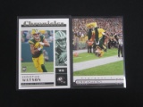 2 CARD ROOKIE CHRISTIAN WATSON PACKERS