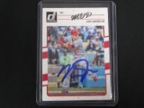 MIKE TROUT SIGNED TRADING CARD WITH PRO CERT COA