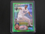 2023 TOPPS CHROME CLAYTON KERSHAW SP /99 GREEN