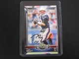 TOM BRADY SIGNED TRADING CARD WITH RED CARPET COA