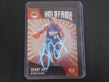 GRANT HILL SIGNED TRADING CARD WITH PRO CERT COA