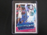 KLAY THOMPSON SIGNED TRADING CARD WITH FSG COA