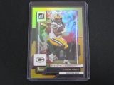 2022 DONRUSS AARON JONES GOLD PRESS PROOF HOLO