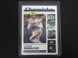 2022 CHRONICLES AARON RODGERS TEAL FOIL PACKERS