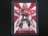 TOM BRADY SIGNED TRADING CARD WITH RED CARPET COA