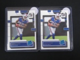 2 CARD ROOKIE LOT JAMES COOK BILLS