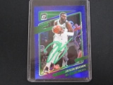 JAYLEN BROWN SIGNED TRADING CARD WITH FSG COA