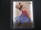 LEBRON JAMES SIGNED ROOKIE CARD WITH PRO CERT COA